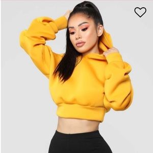 COPY - Fashion Nova Cropped Hoodie